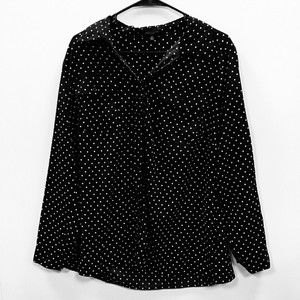 Polka Dot Button Down Shirt Size 2X